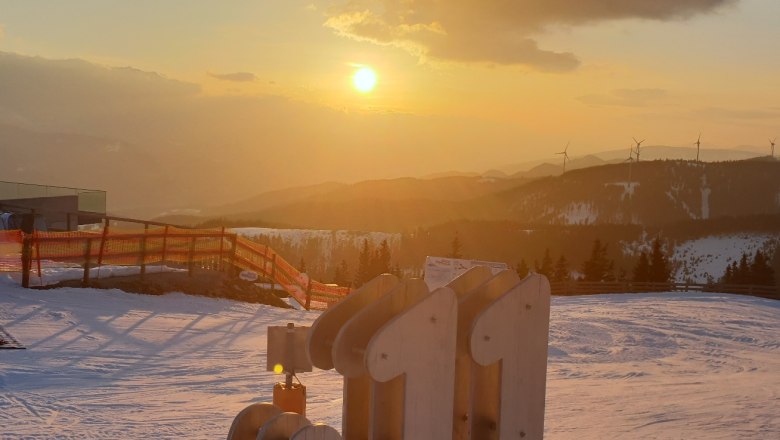 Sunset Stuhleck, © Bergbahnen Stuhleck