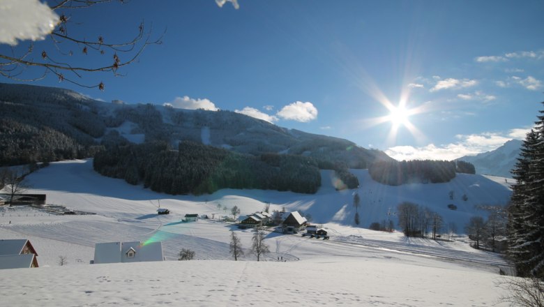 Sonnenschein am Königsberg, © Königsberg-Hollenstein Skilifte GmbH